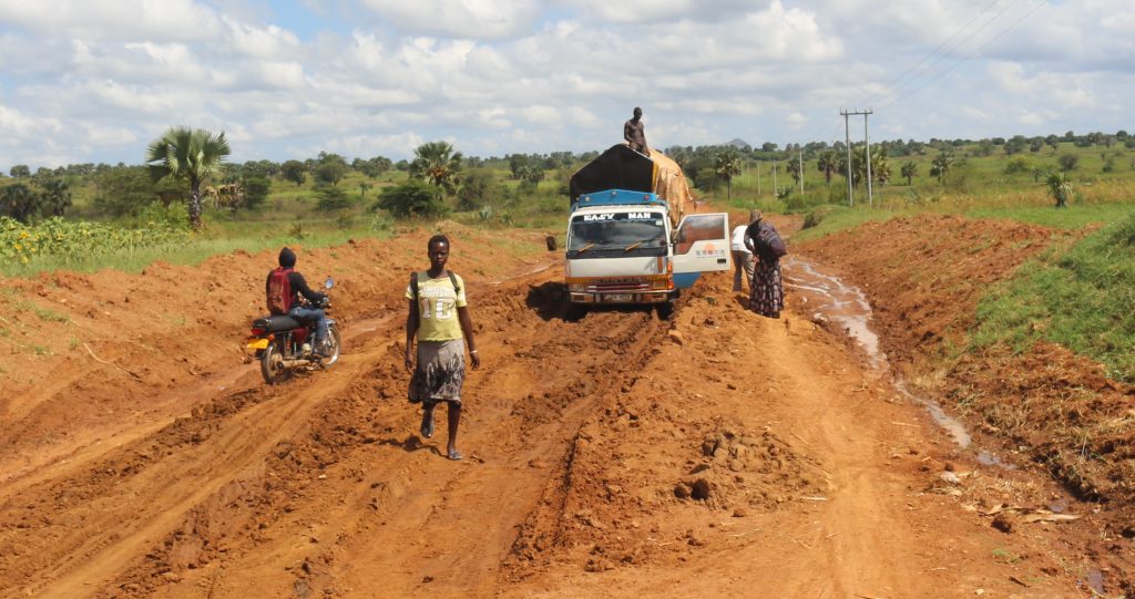 UGANDA NO HORRORS On FEEDER ROADS IN AWEREACET PLY WAYS • oyengyeng